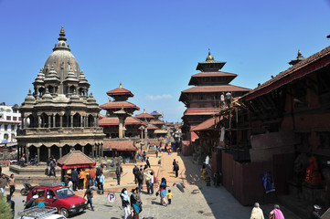 震災前のネパール、パタン