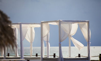 Beach Paradise With Cabanas