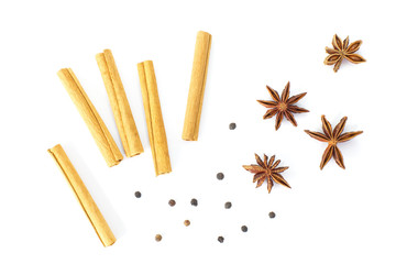 Clos - up Collection of various herb and spicy