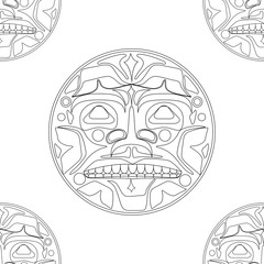 Vector illustration of the sun symbol