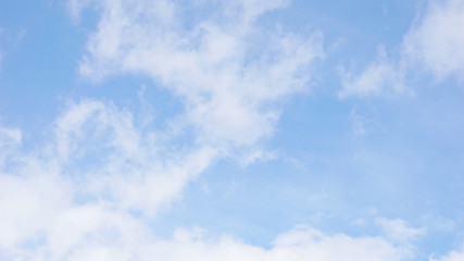 blue sky and clouds nature texture background