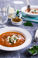 Dense vegetable soup