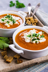 Dense vegetable soup