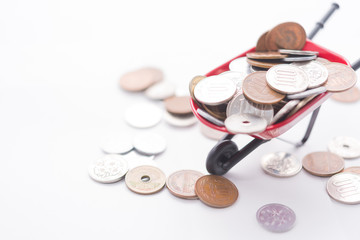 手押し車とお金