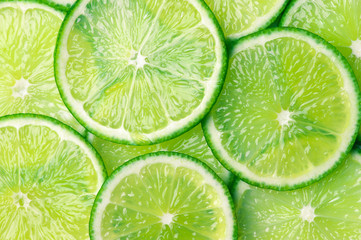 Lime slices background