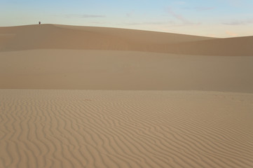 White sand dune. Mui Ne. Vietnam