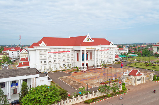 Government office. Vientiane. Laos.