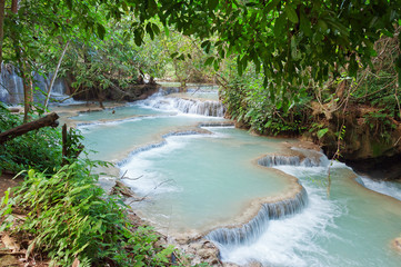 Kuang Si Waterfall. Luang Prabang. Laos.