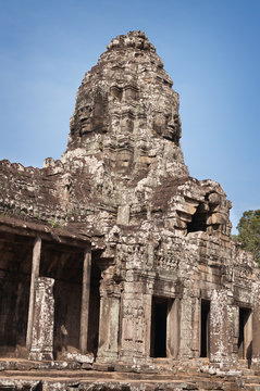 Bayon Temple, Angkor Thom. Cambodia