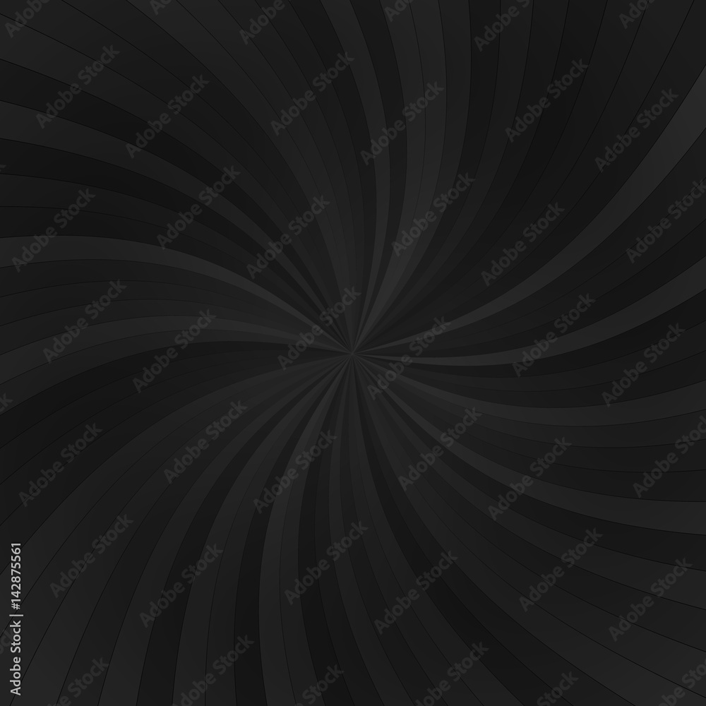 Wall mural vector abstract background with dark rays - Wall murals