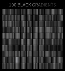Black gradients 100 big set
