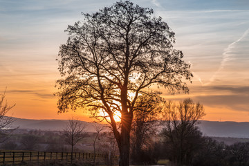 Sonnenuntergang kassel