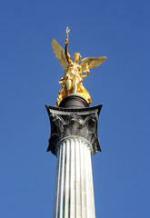 Fototapeta premium Friedensengel, Sehenswürdigkeit München
