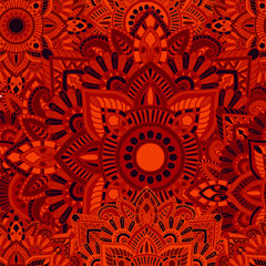 Vector mandala ornament.