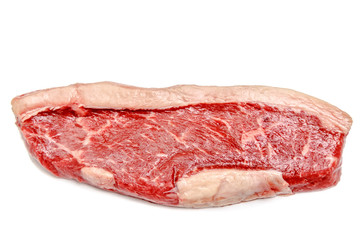 Picanha is a cut of beef called sirloin cap in the U.S. that is popular in Brazil.  In some places in the US it is called top sirloin cap.