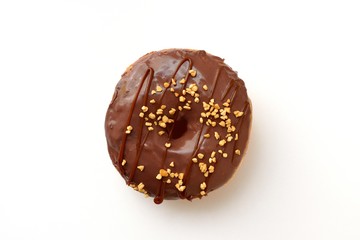 donut with chocolate