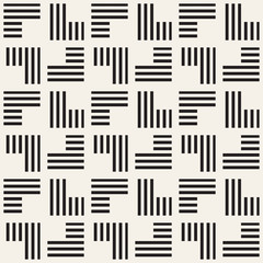 Seamless pattern with stripes. Vector abstract background. Stylish lattice structure