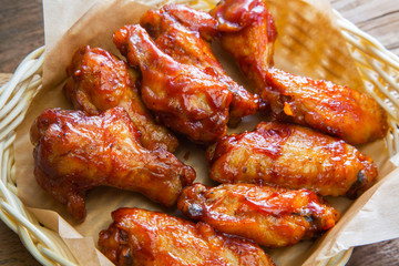 Fried chicken wings