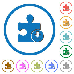 Download plugin icons with shadows and outlines