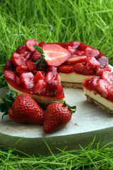 strawberry cake
