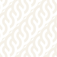 Seamless monochrome geometric pattern. Abstract stripy geometric background. Stylish vector lines print