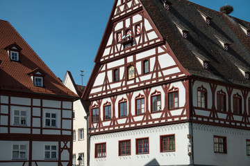 Renoviertes Gerberhaus in Nördlingen 
