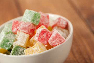 traditional eastern desserts on the table