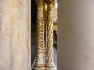 Cloister of the Monreale Abbey, Palermo