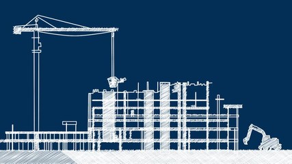 Construction Site Animation