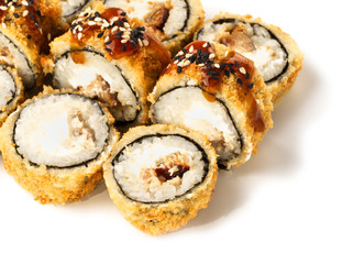 close up view of roll