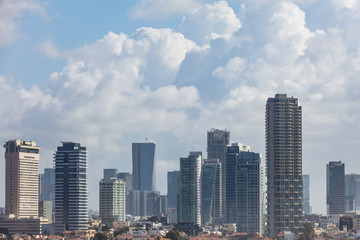 Stadtpanorama in  Jaffo, Tel Aviv