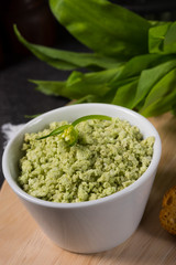 Wild garlic salt