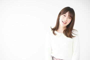 Happy young woman