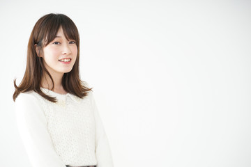 Happy young woman