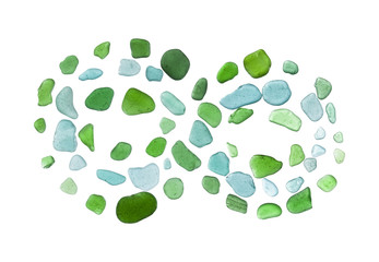 infinity sign mosaic