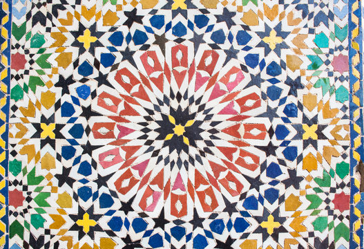 Die Farben von Marrakech - Fliesenarbeiten