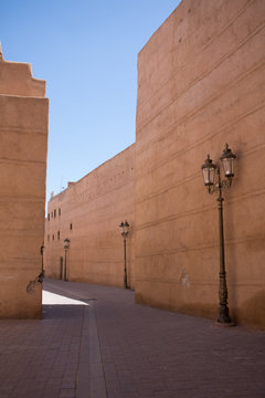 Palast el Badii in Marrakech