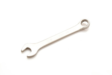 Wrench spanners tools isolated on white background. Industry abstraction. A photo for your store.