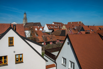 Obraz premium Renoviertes Gerberhaus in Nördlingen 