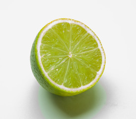 Lime isolated on white background