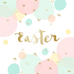 Easter Greeting Card Design