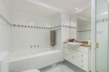 Bathroom of the luxurious house
