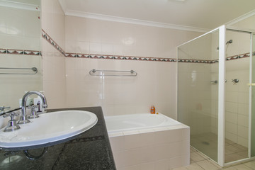 Bathroom of the luxurious house