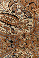 colorful carpet for sale in the store.