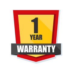 1 Year Warranty shield