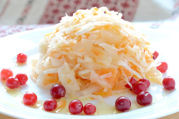 sauerkraut dish white
