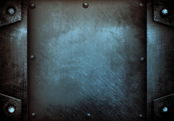 scratched iron template background