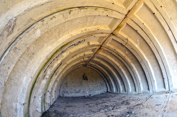 Fototapeta premium Lost city.Bunker