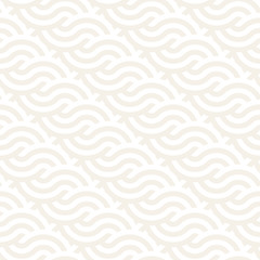 Seamless monochrome geometric pattern. Abstract stripy geometric background. Stylish vector lines print