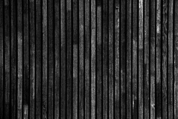 dark grey Old Log Cabin Wall Texture. Dark Rustic House Log Wall. Horizontal Timbered Background